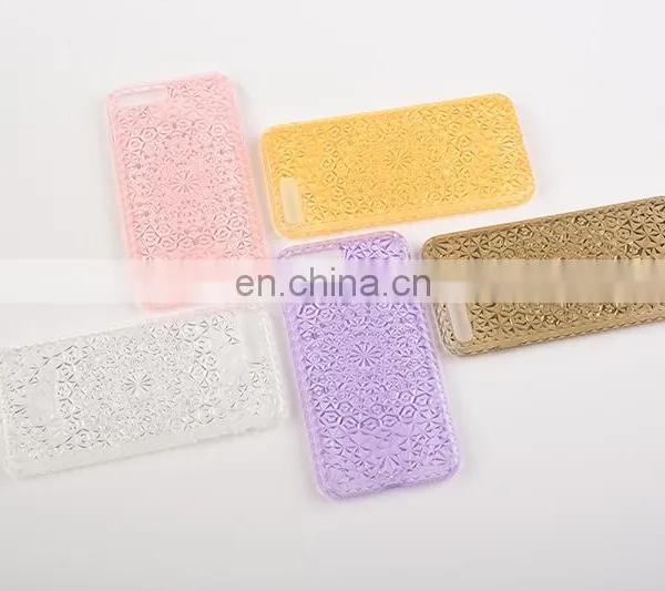 2016 New Clear Soft TPU 3D Crystal Cell Phone Cases photo-6