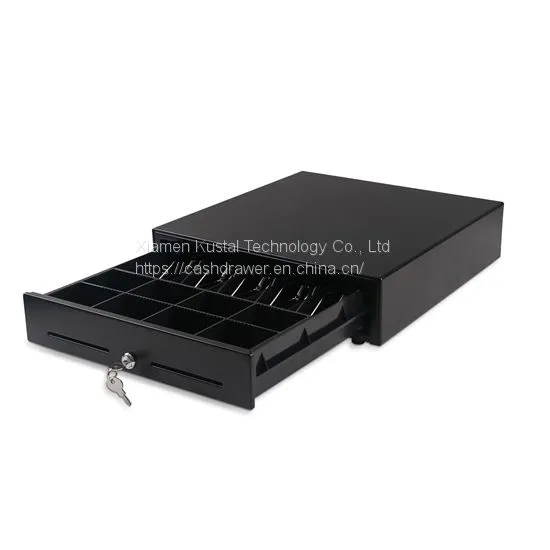 KST-410E Black Economical Cash Drawer