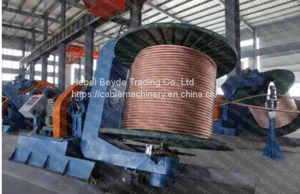 JPD 2500/3150 Высокоскоростная барабанно-витая машина для наложения  для кабельной отрасли