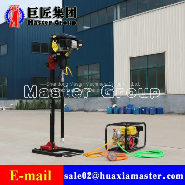 Portable Gasoline Soil Core Sampling Drilling Machine From China photo-3