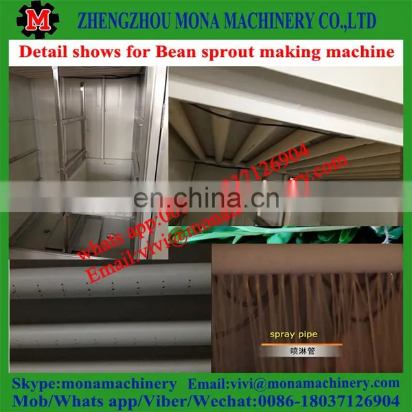 Wheat Seed Sprout Growing Machine / Barley Grass Growing Machine / Bean Grass Making Machine photo-6