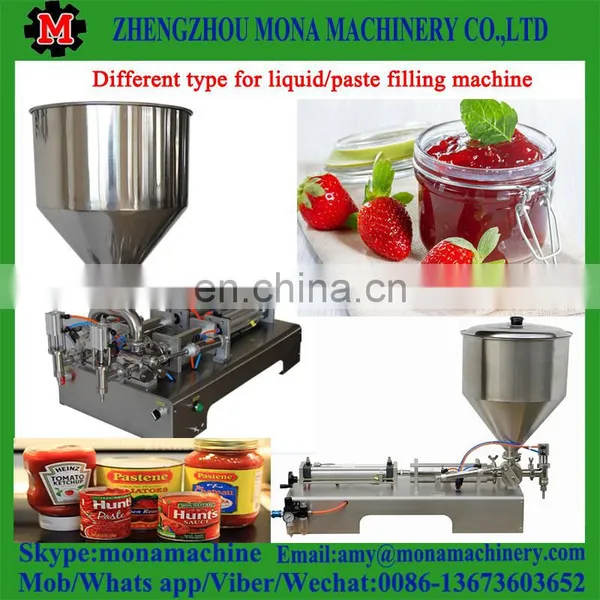 Best Seller Pneumatic Tomato Sauce Filler Filling Machine With High Quality photo-6