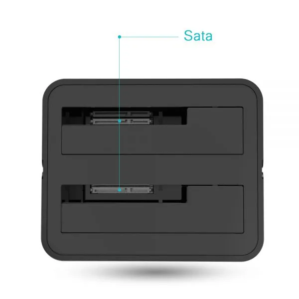 WAVLINK Top Seller USB3.0 Dual Bay Docking Station for 2.5&3.5 photo-3