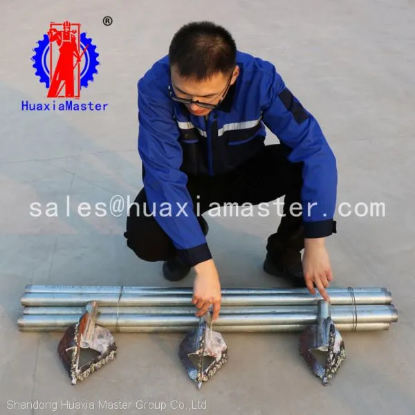 Huaxia Master Supply Collapsible Electric Water Well Drilling Rig SJD-2B Small Civil Water Well Drilling Rig Fast Speed photo-5