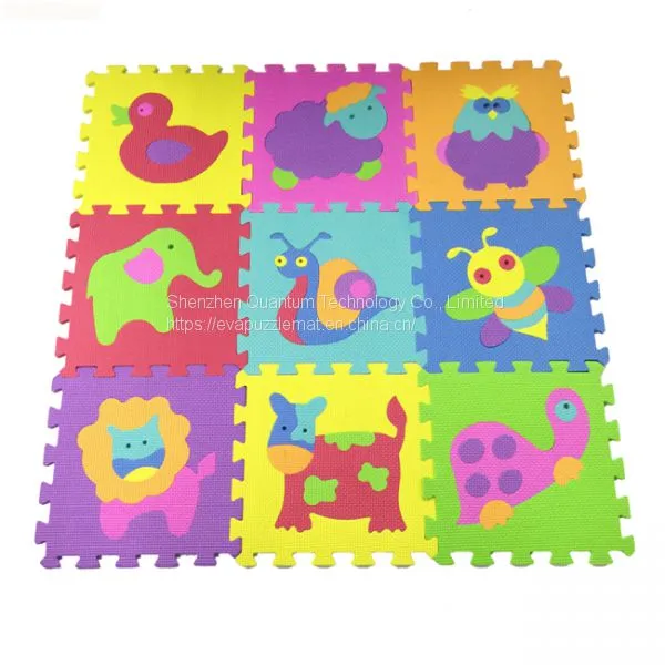 QT MAT Eco-friendly Baby Play EVA Mat High Quality Interlocking Flooring