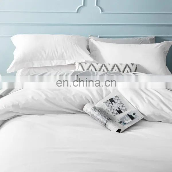Prime Custom OEM Brand 90x90 White Waterproof Duvet Cover Set For Bedding Room photo-5