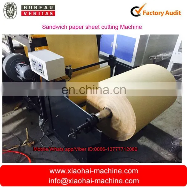 Computer Control Sandwich Paper Roll to Sheet Cutting Machine photo-6