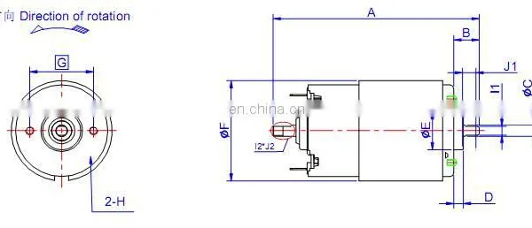 775 dc Motor 20000rpm Motor Electrico Para Moto photo-5