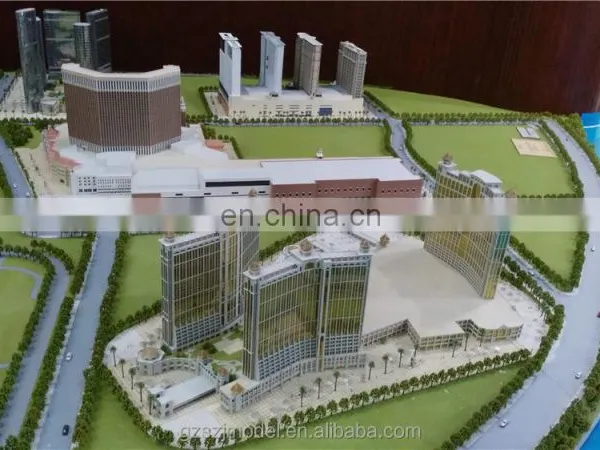 High Quality 3d Miniature City Plan Building Model for Development photo-4