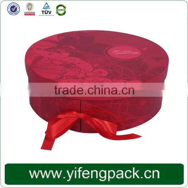 Round Cardboard Gift Box With Lids Wholesale China photo-6