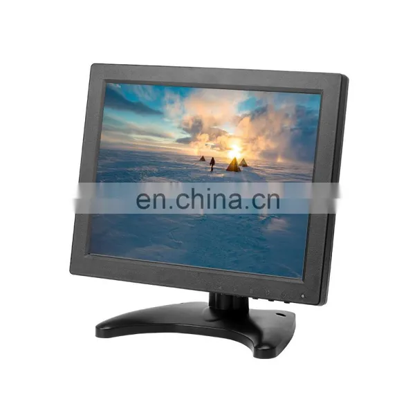 10 Inch Computer Lcd Monitor Cctv Monitor pc With VGA AV BNC Input photo-3