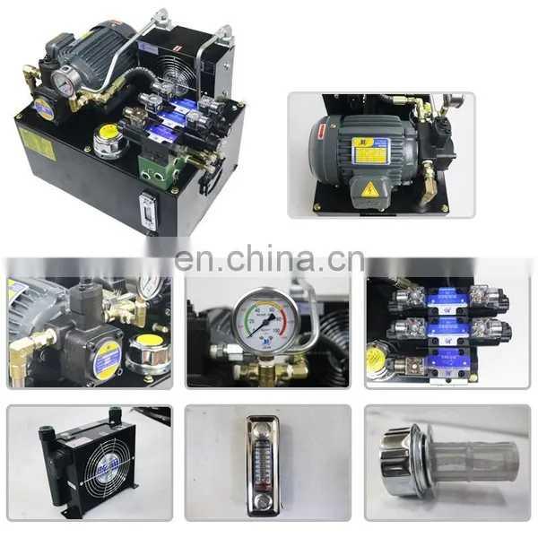 Mini Power Pack Unit Hydraulic System Embossing Aluminum Machine Hydraulic Hose photo-5