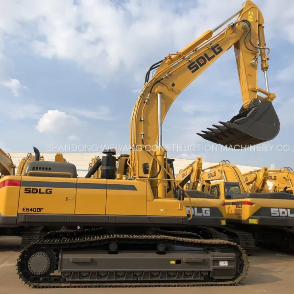 Гидравлические экскаваторы SDLG E6400F с ковшом объемом 2