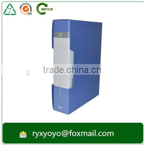 High Quality Factory Multi-pockets Refillable a4 Clear pp Plastic Display Book photo-6
