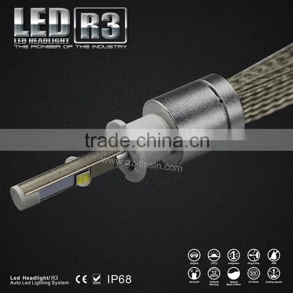 Directly Factory Guangzhou Tinsin H3 High Power Super Bright for Rocket3 40w Led Car Headlight photo-4