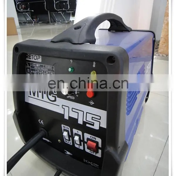 MIG175P Gas & Flux Gasless Hot dc Motors Inverter Welder Welding Machine Manufacture Supply photo-3