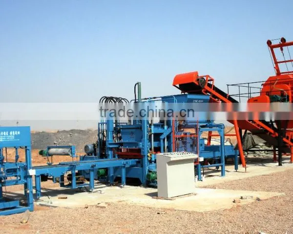 Cement Brick Making Shaft Mixer, Automatic Concrete Block Making Machinery photo-4