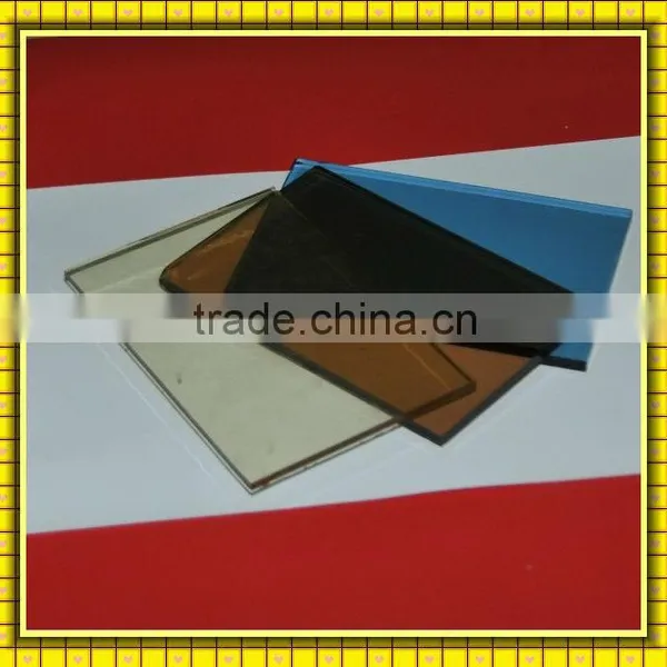HOT SELL Build Grey,green,blue ,brown Tint Glass