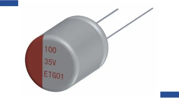 ET Series Conductive Polymer Hybrid Electrolytic Capacitors SMD Type
