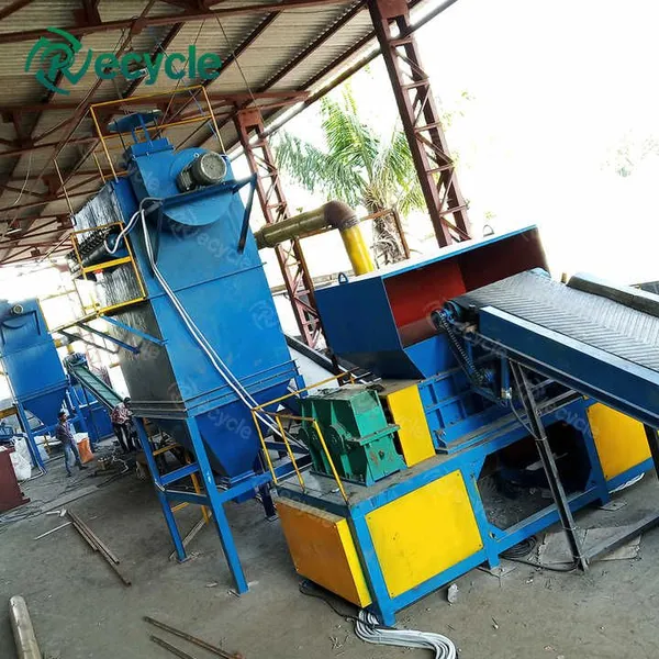 High Quality Waste Air Conditioner Radiator Recycling Machine Scrap Radiator Processing Line for Metal Separation photo-3