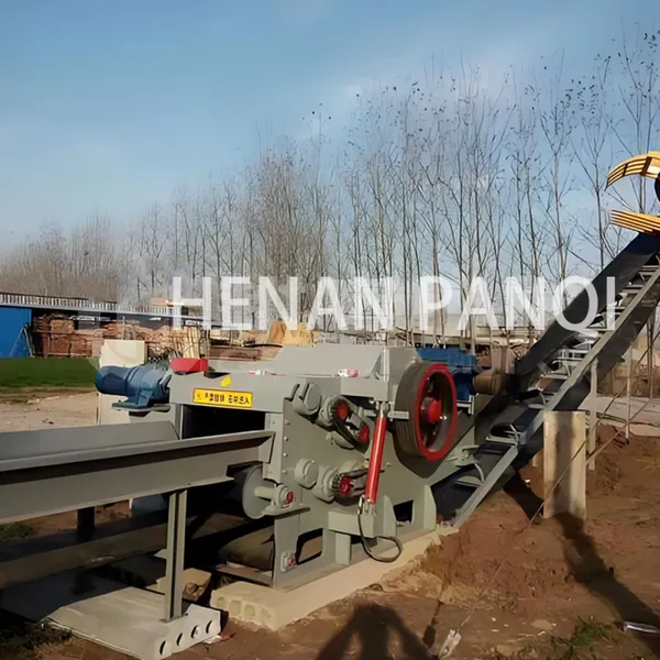 CE Certification Big Tree Wood Virgin Forest Log Shredder Crushing Chipper Machines photo-3