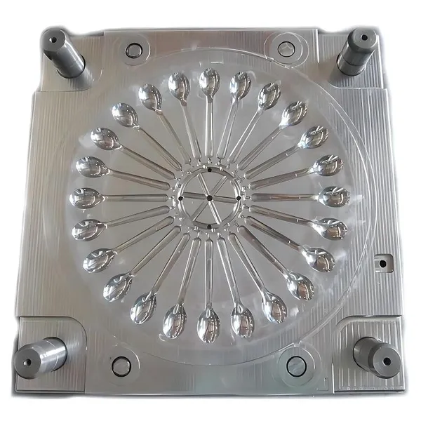 Customized Daily Necessities Fork and Knife Spoon Plastic Injection Mould photo-3
