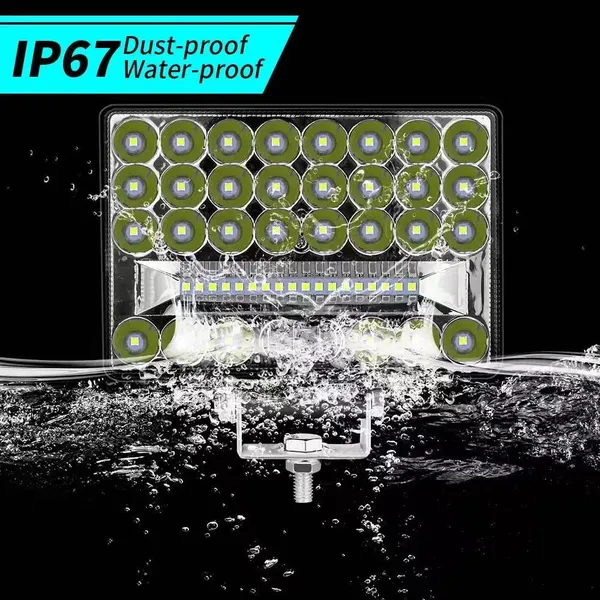 5 Inch LED Work Light 48LED Lights144W Suitable for Cars Trucks t for Jeep ATV UTV SUV Truck Boat photo-4