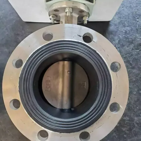 Jintaike Advantageously Supplies Electric Stainless Steel Wafer Butterfly Valve D971x-16p, 220v, Dry Contact photo-3
