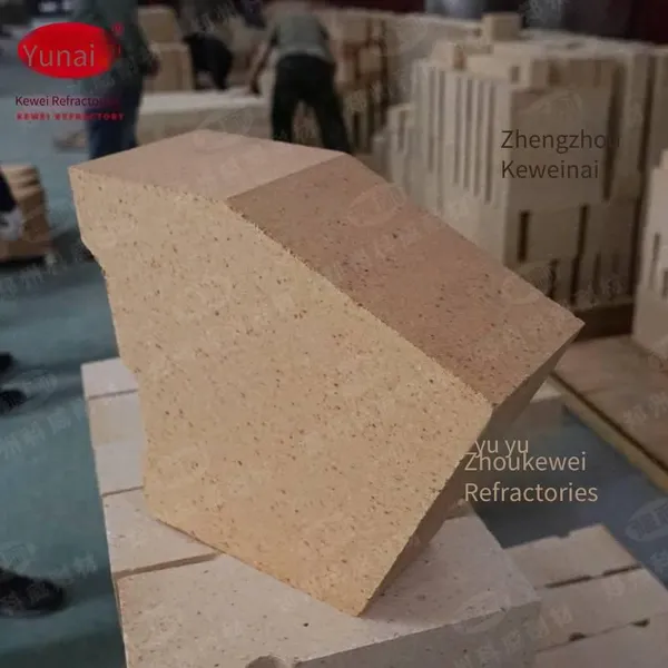Refractory Brick Uz7 for Sleeve Kiln, Refractory Materials for Sleeve Kiln, Lower Deflector Cap for Sleeve Kiln, High-alumina Special-shaped Bricks photo-4