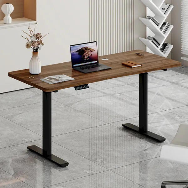 Computer Gaming Desk Metal Base Laptop Electric Adjustable Standing Desk Student Table Factory Price photo-5