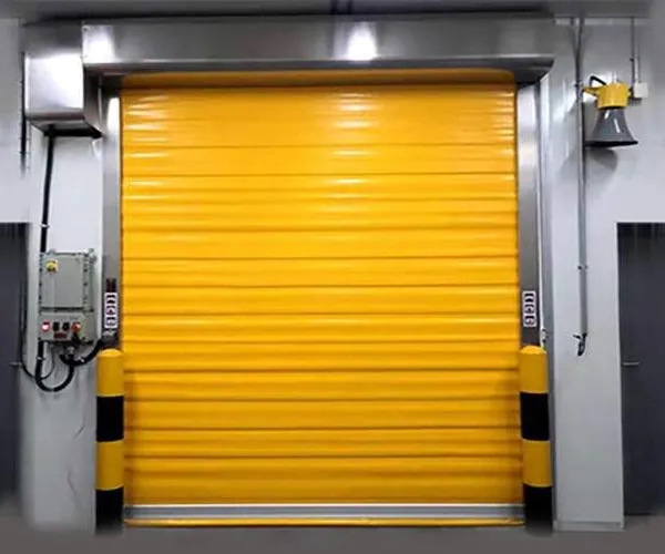 Industrial Refrigeration High-Speed PVC Roll Door for Cold Storage Warehouses