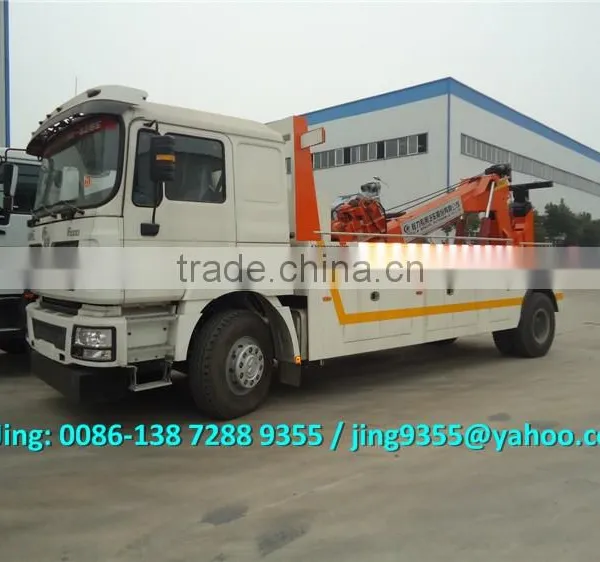 Euro IV Shacman 4x2 Towing Tractor Wrecker Truck 16-20 Ton Towing on Sale photo-3