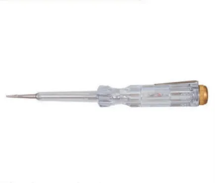 Basic Voltage Tester Pen, 3x138mm AC Detector With Pen Clip for Live Wire Testing