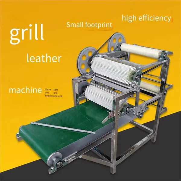 Fully Automatic Tofu Skin Machine With Automatic Brain Stirring and Automatic Slurry Pouring, Commercial Tofu Skin Machine With Adjustable Thickness photo-3