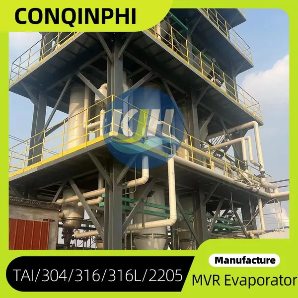Automatic MVR Evaporator Crystallizer, 220V/380V, 1-10 Ton/Day Capacity, 316L Stainless Steel photo-3