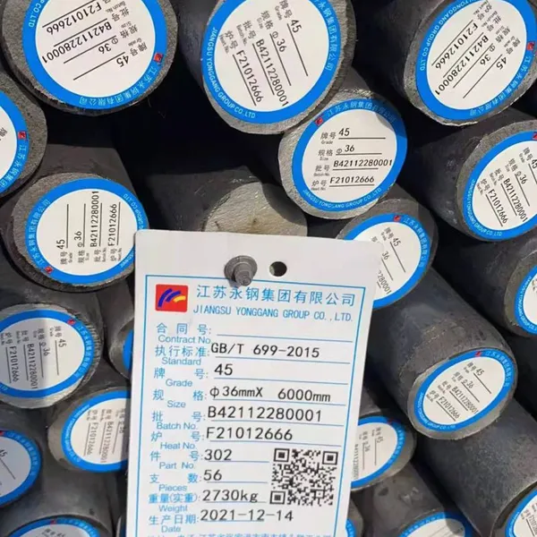 Low Alloy High Strength Hot Rolled Round Steel Bar Custom Cut Length Billets for Construction Structure Reinforcement photo-5