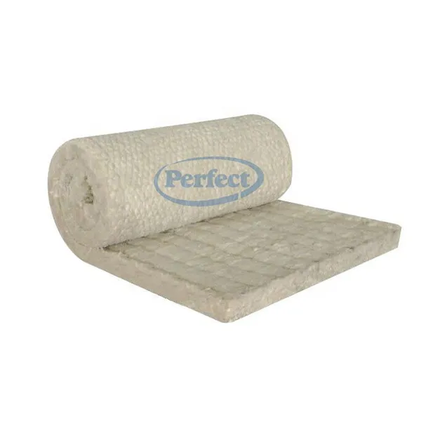 Fire Resistant Rock Wool Blanket Thermal Insulation Rockwool Blanket photo-2