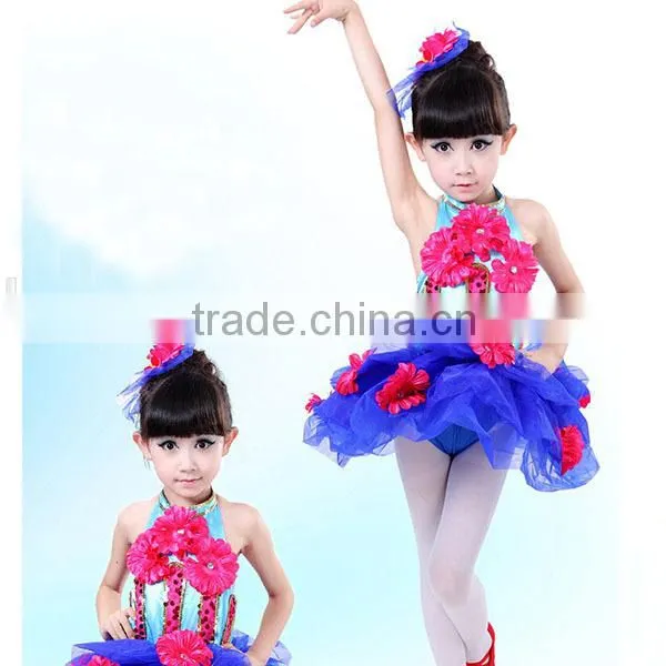 New Design In-stock Children Princess Modern Dance Costume Girls Dance Costumes Ballet Princess Dance Costume photo-2