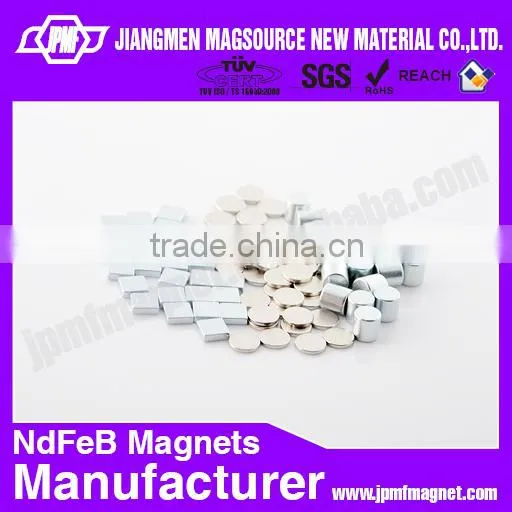 Neodymium Magnets N35 Soft Ferrite Core Permanent Ndfeb Discs Magnet