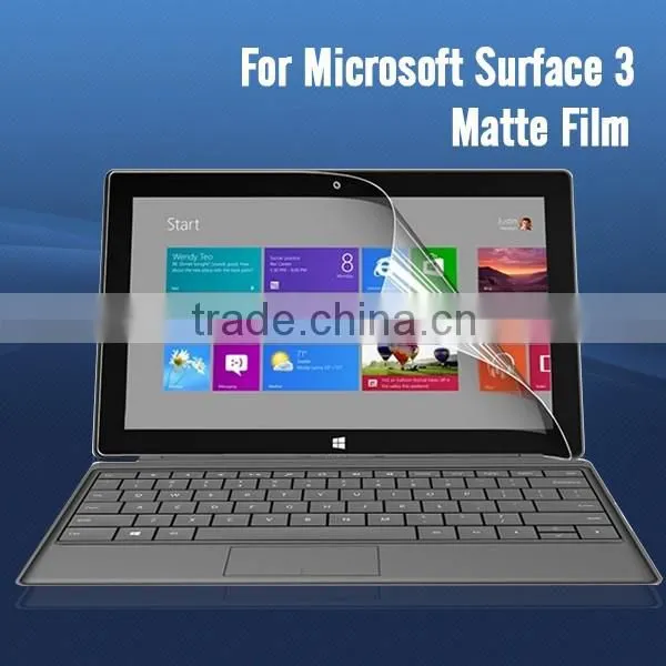 Trending Hot Products Matte Screen Protector Film for Microsoft Surface 3 Japan Pet Film