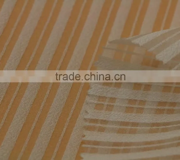 GOOD QUALITY 100% POLY DOBBY STRIPE FABRIC FOR DRESS BLOUSE photo-5