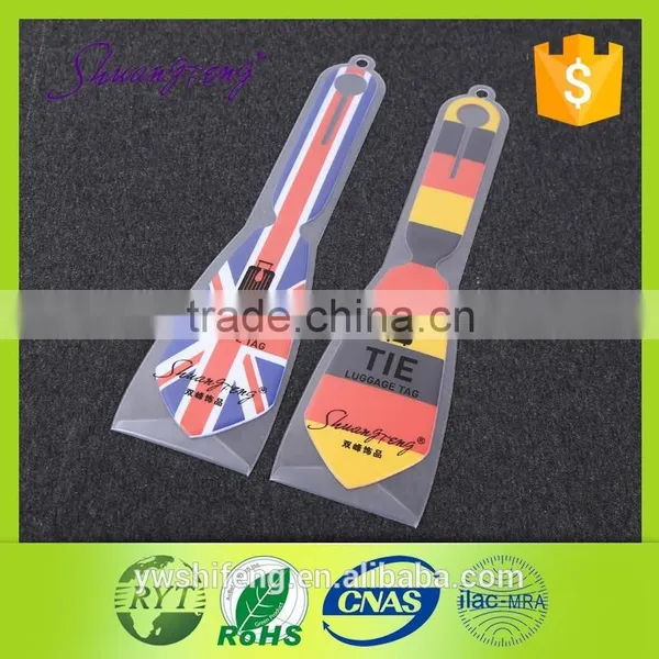Wholesale CMYK Printed PVC Baggage Tag,OEM Luggage Tag photo-6