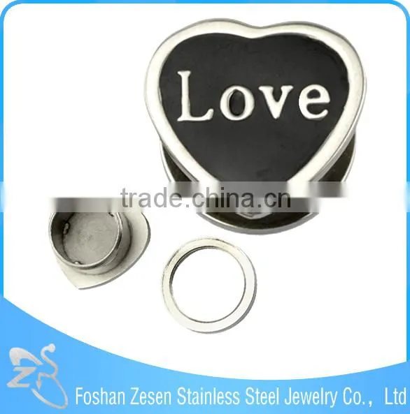TP011380 China Factory Stainless Steel Ear Plug Gay Pink Sexy Body Piercing Jewelry photo-5