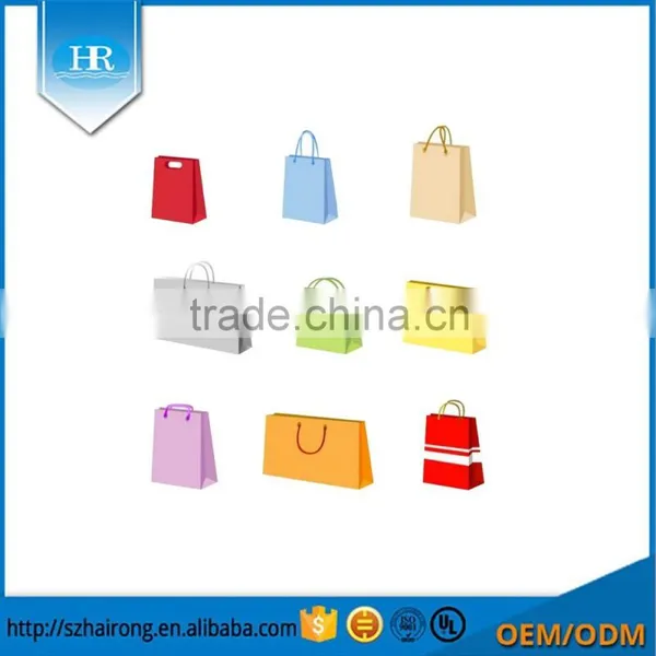 Wholesale Diretct Factory Price Colored Paper Bag With Different Handle Types