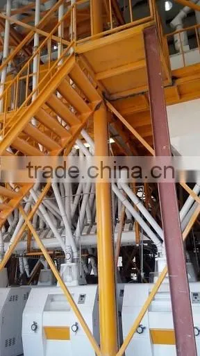 Whole Set 100T per Day Wheat Flour Milling Machinery photo-4