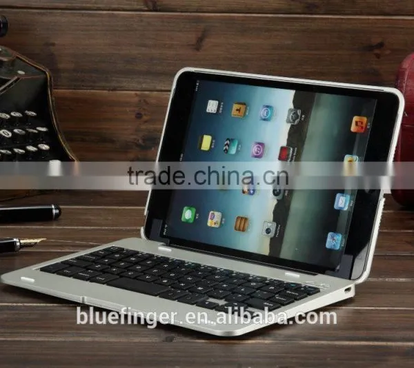 Hot Selling Bluefinger Keyboard Case Cover for IPad Mini With Detacable Cover,calmshell Keyboard, photo-4