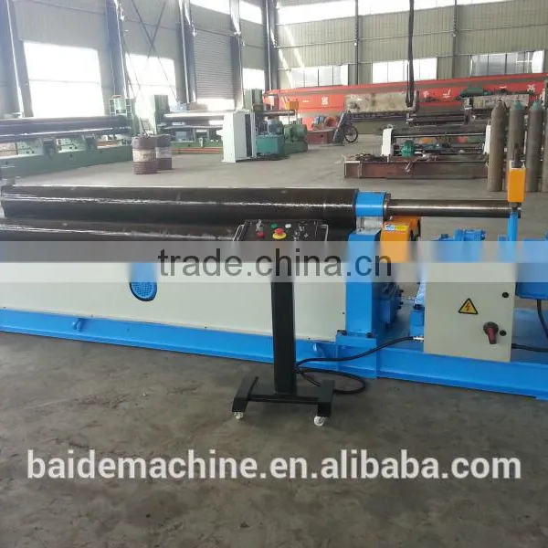 China Manufacturer W11 Three Roller Symmeterical Bending Machine Plate Rolling Machine photo-4