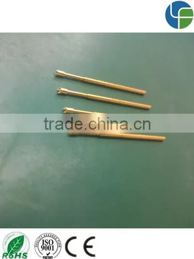 Custom LED Lighting Charger Pogo Pin,brass Contact Pins for PCB and Connector,solder Cup photo-6