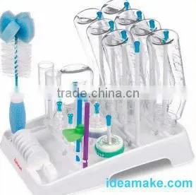 Baby Milk Bottle Drying Rack and Glassware Drying Shelf photo-3