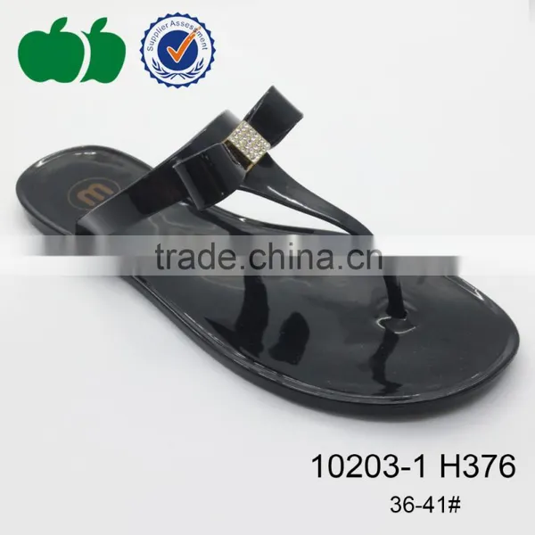 High Quality Latest Style Fashion Lady Pvc Jelly Slipper photo-2